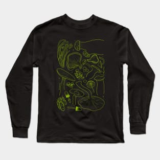 Fungi lineal Long Sleeve T-Shirt